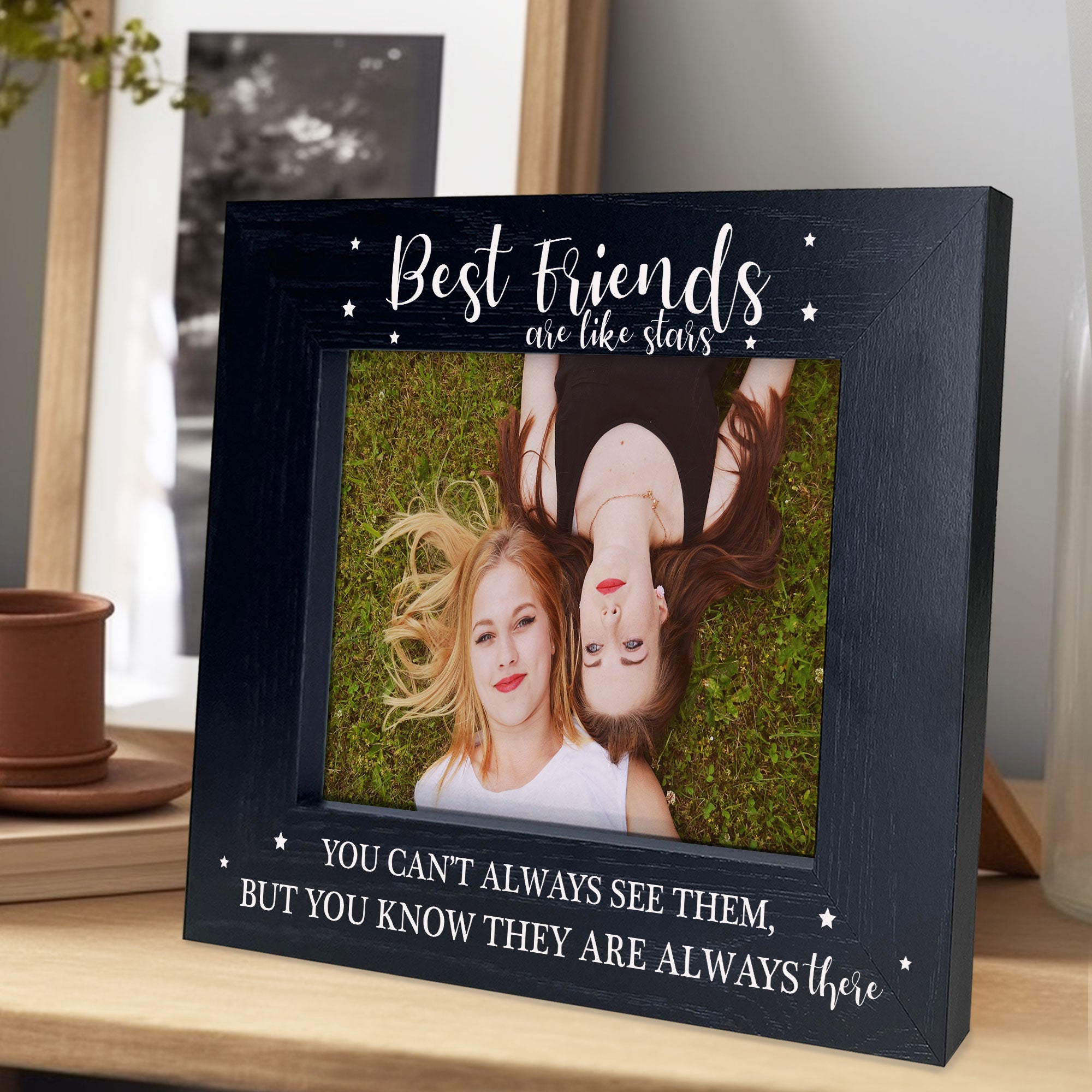 Amazon.com - Sumind Friend Gifts for Women with 3 Hanging Ornaments Friend  Picture Frame Graduation Friendship Gift for Women Birthday Friend Photo  Frame Going Away for Friend Photo Frame