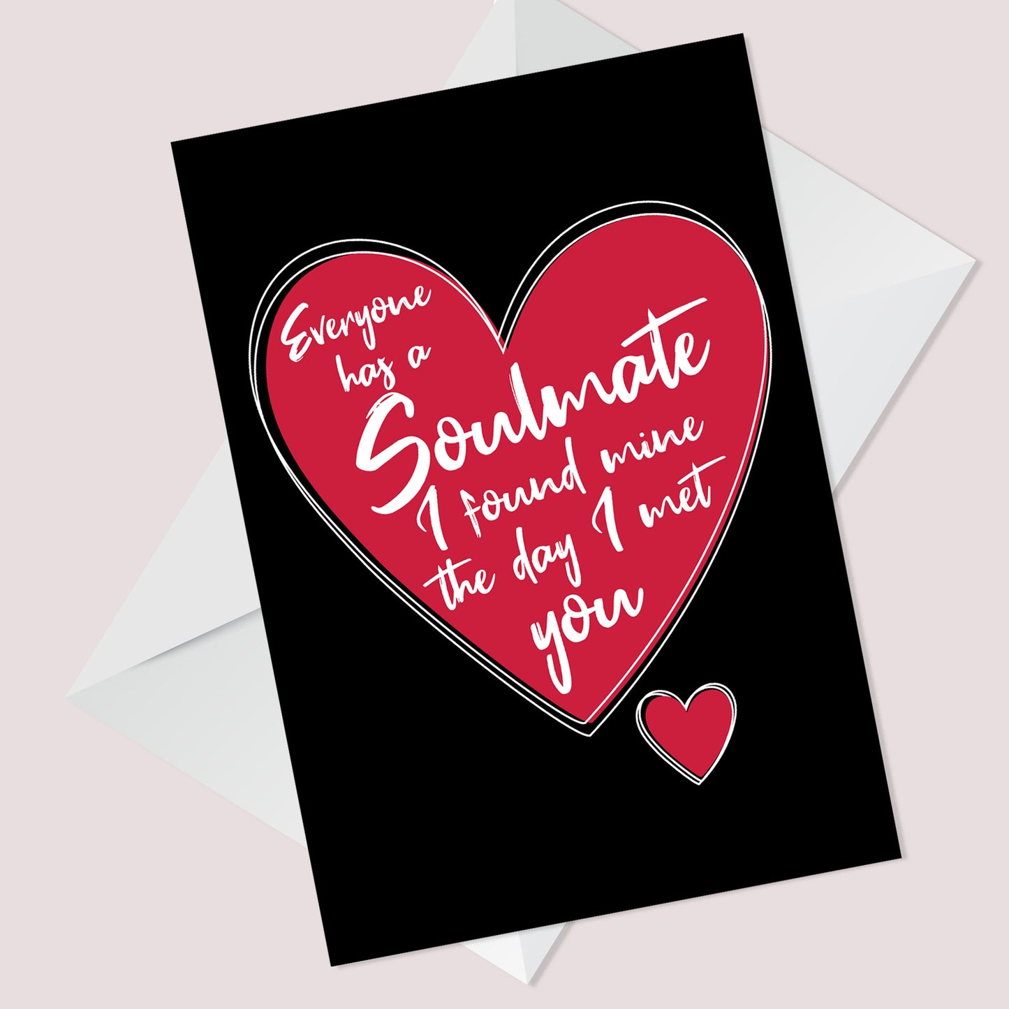 Valentines Day Cards For Him Her Soulmate Card Anniversary Card