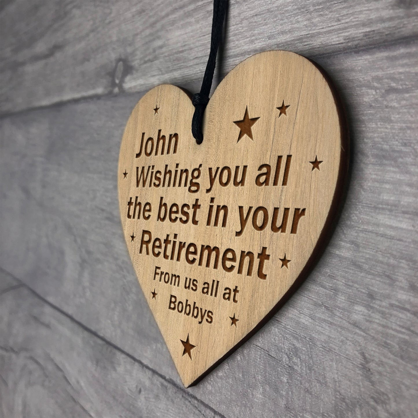 Retirement Gift For Him Her Personalised Colleague Gift