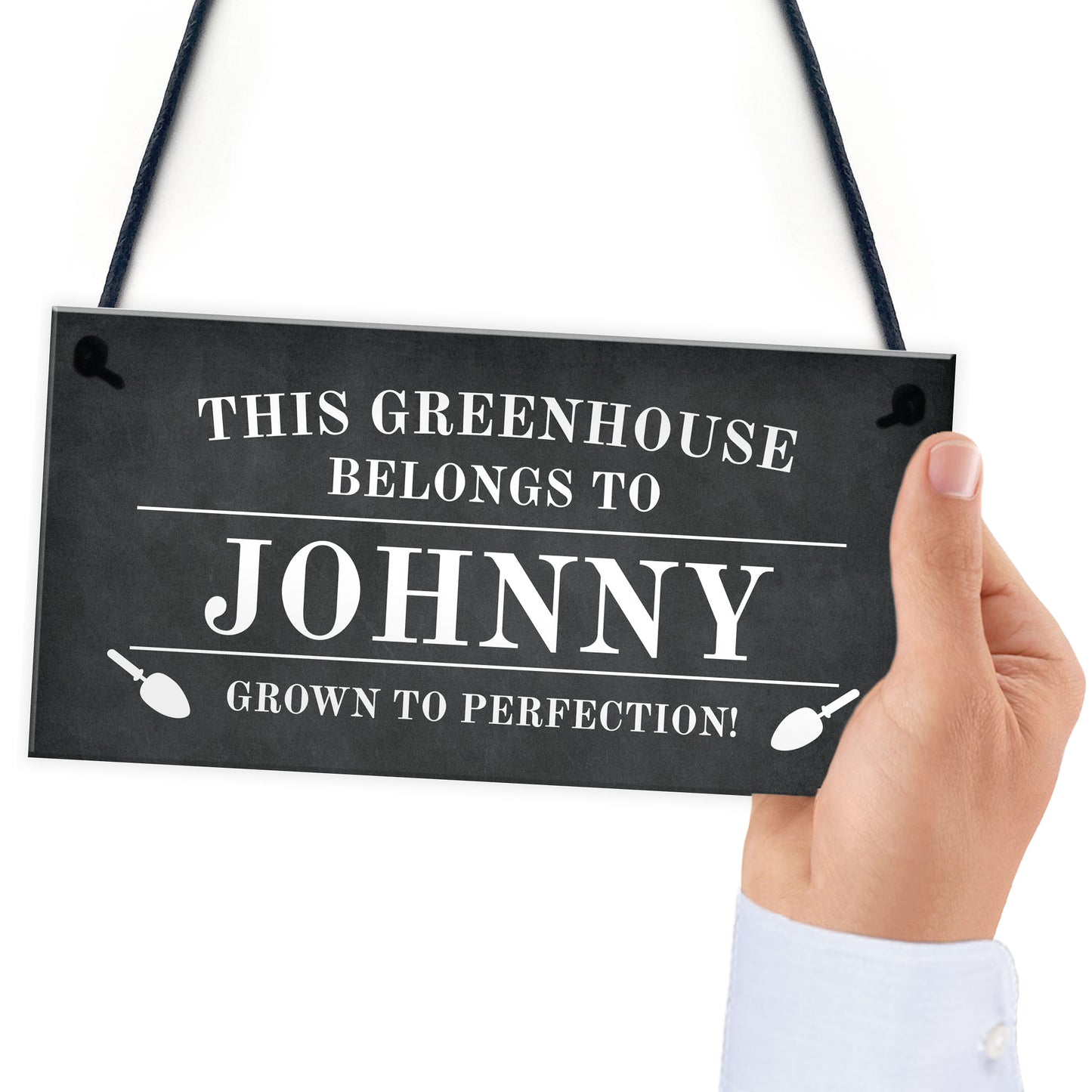 Novelty Greenhouse Sign Personalised This Greenhouse Belongs To