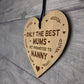 Mum Nanny Gifts Engraved Wood Heart Gift For Birthday Pregnancy