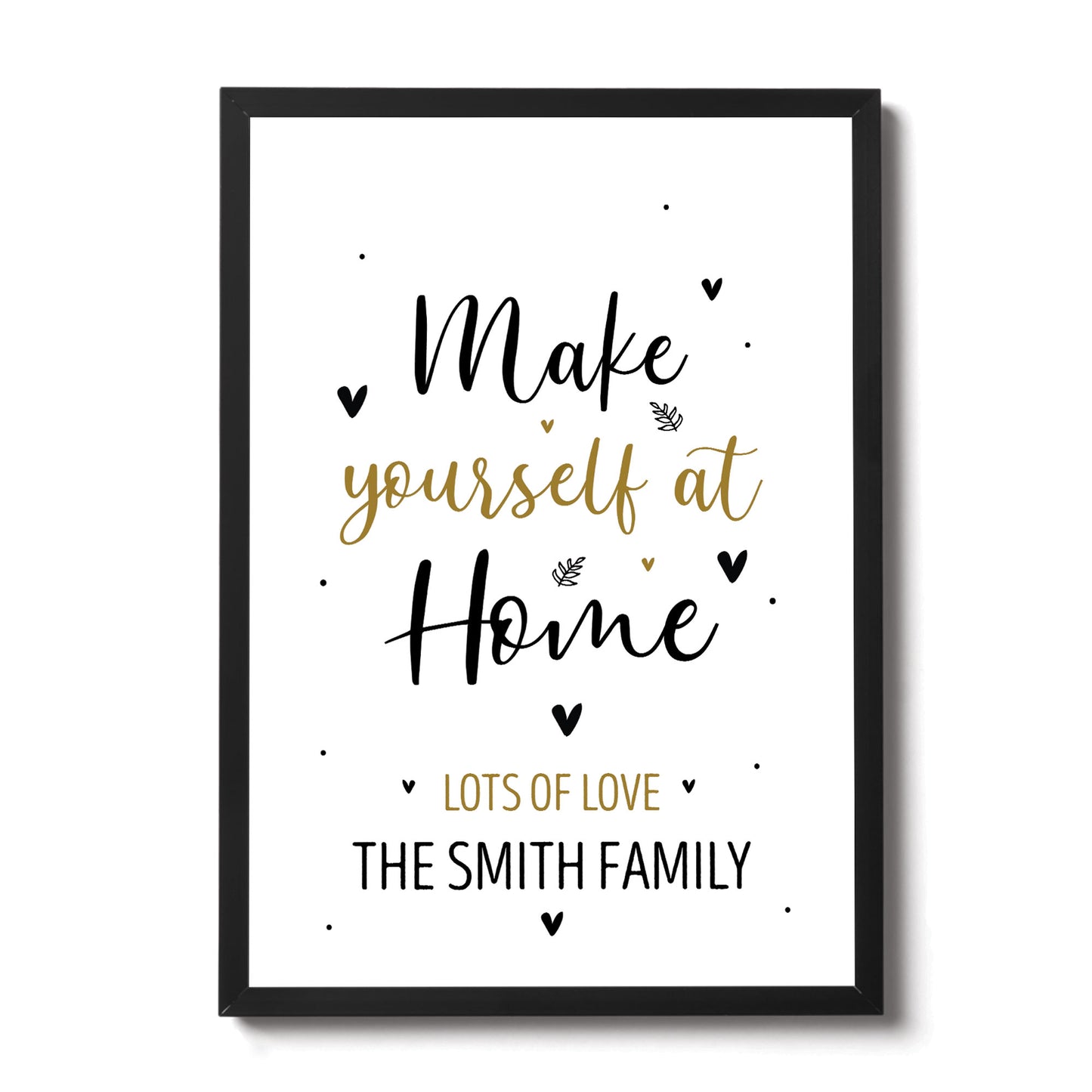 New Home Gift Personalised First Home Our First Home Print