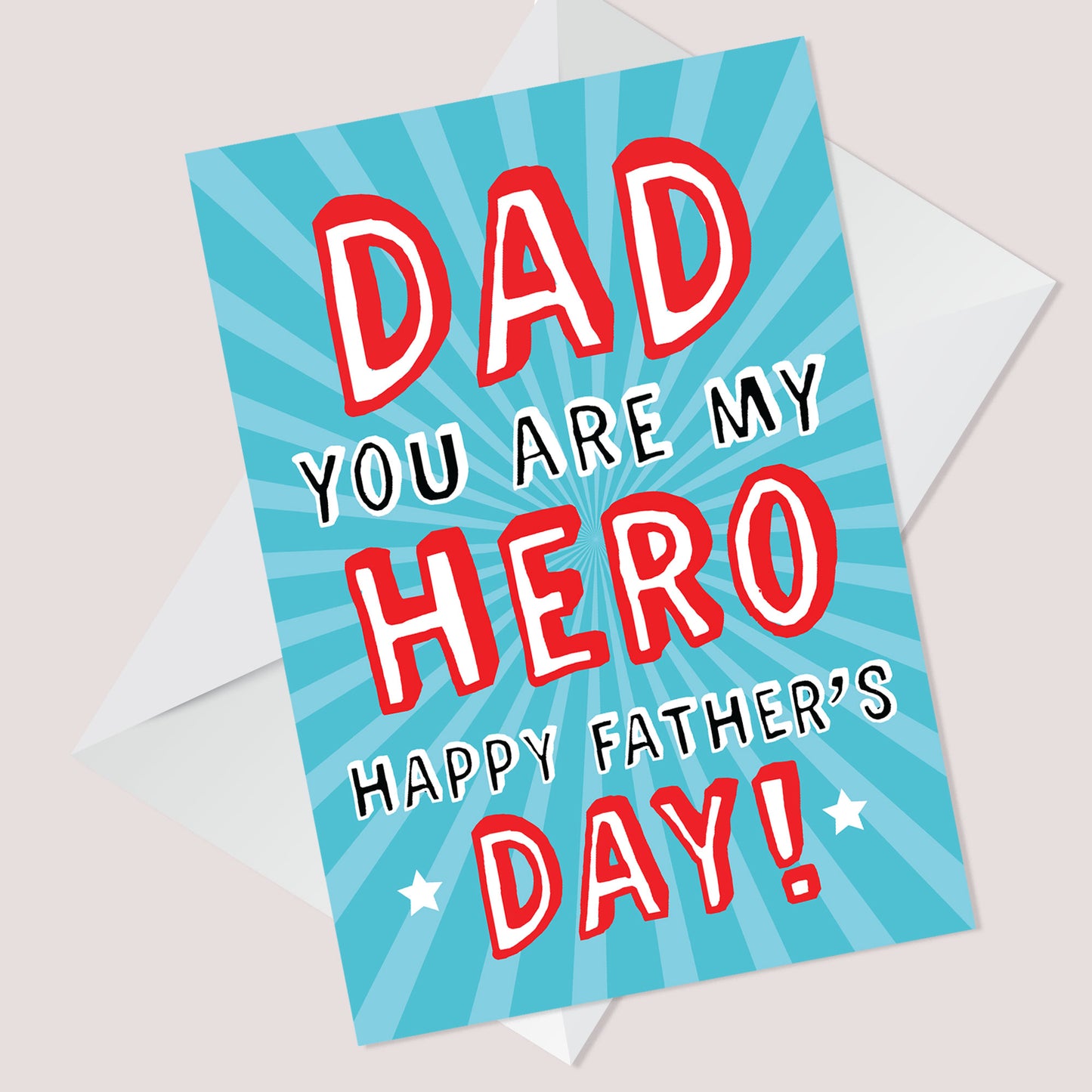 Funny Happy Fathers Day Card For Dad Daddy Novelty Dad Card