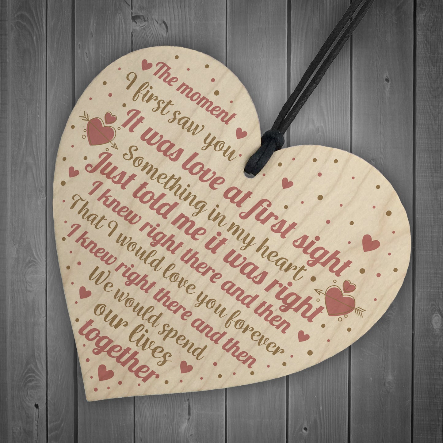 Perfect Anniversary Gifts For Husband Wife Romantic Love Plaques