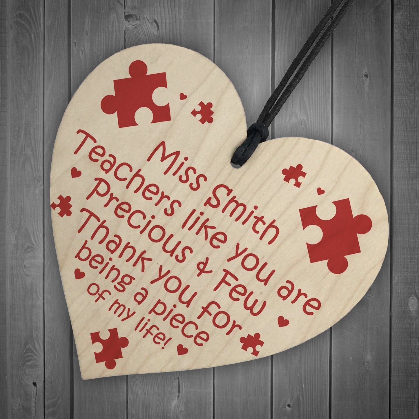 Teacher Gifts Poem Personalised Thank You Gift Leaving Plaque