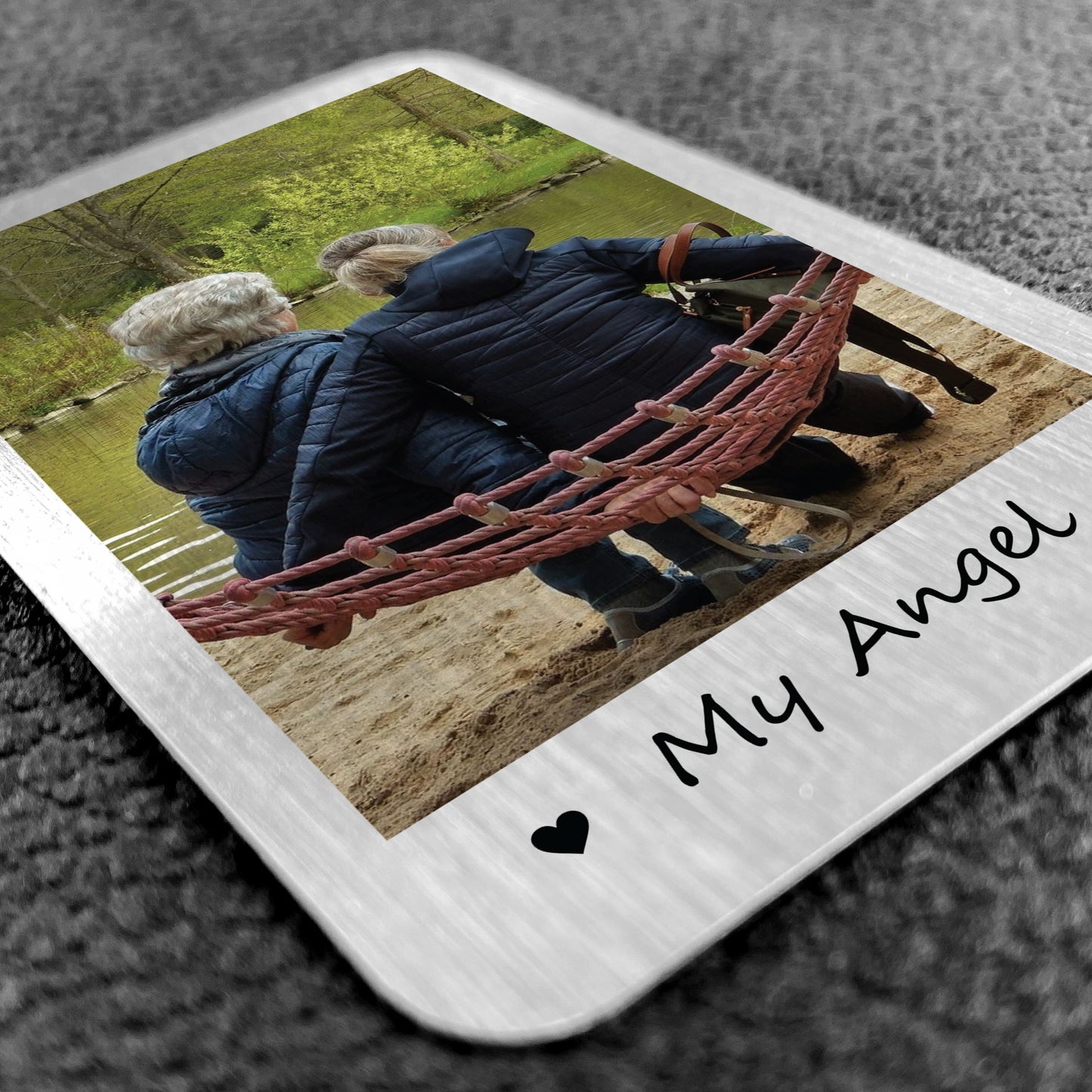 Personalised Photo Wallet Insert My Angel Memorial Gift