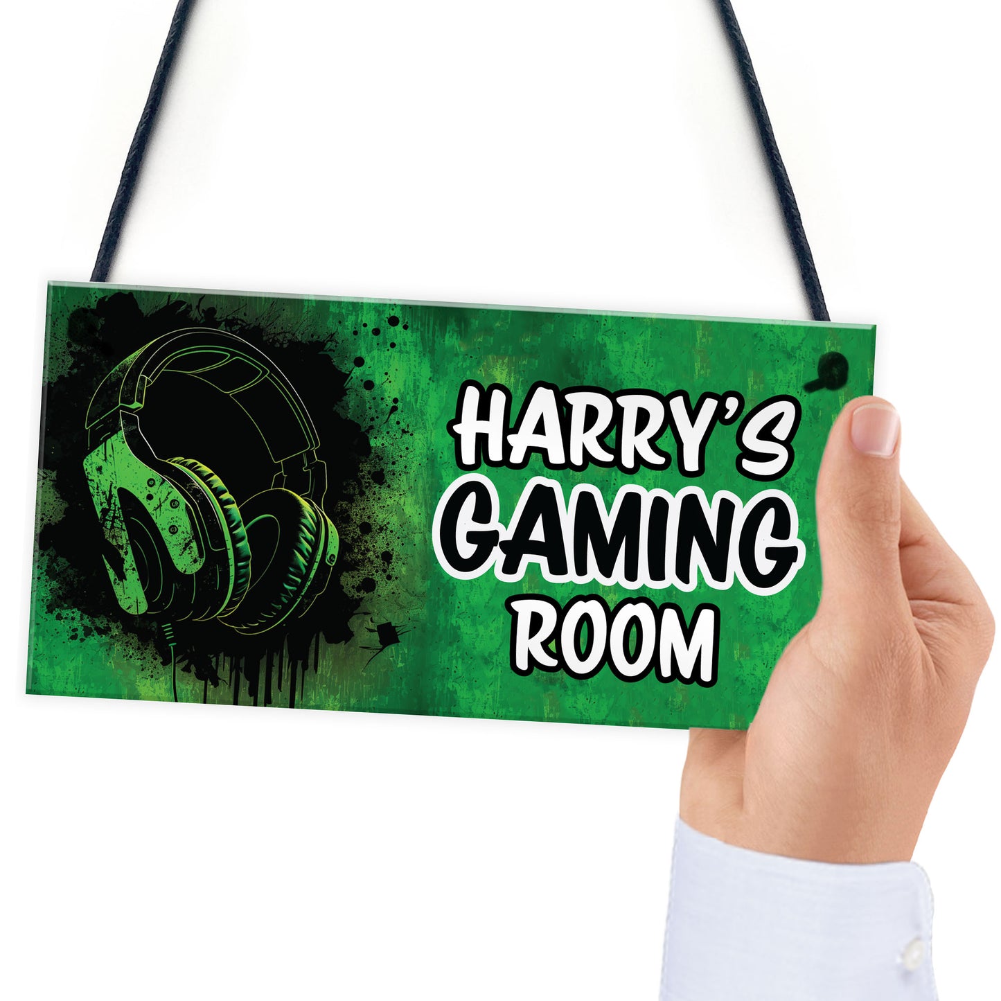 Gamer Personalised Bedroom Door Signs Gamer Accessories Gifts