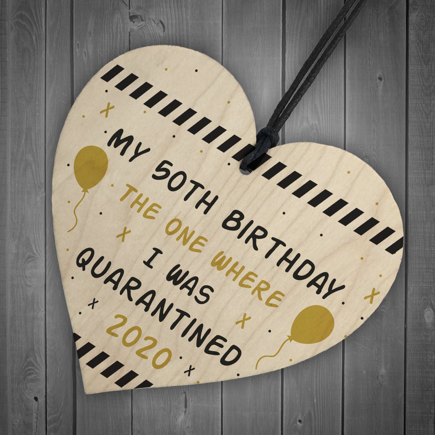 Quarantine Birthday Decoration Personalised 18th 21st 50th Gift