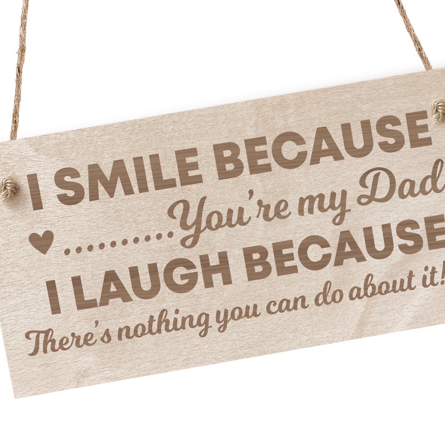 Funny Dad Gift Fathers Day Gift Wood Hanging Sign Dad Birthday