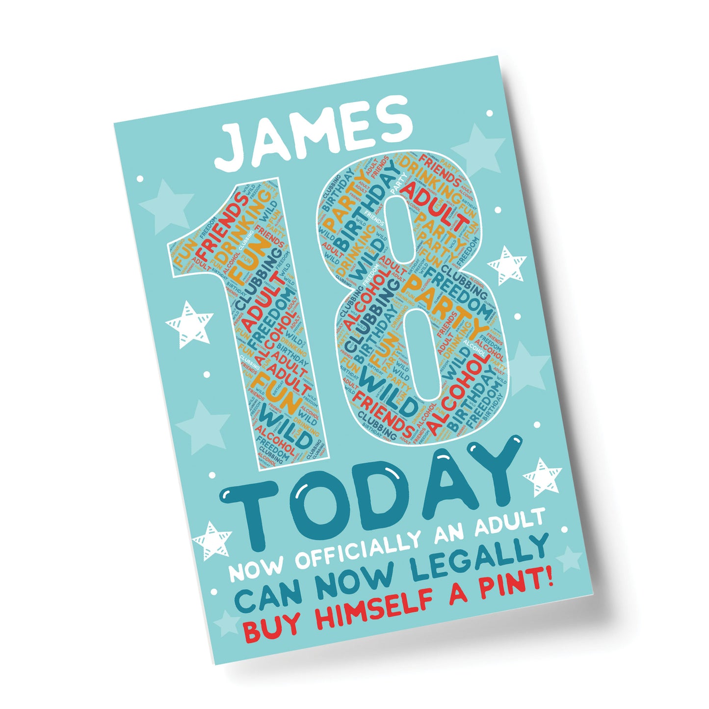 Personalised 18th Birthday Gift Girls 18th Birthday Gift For Boy