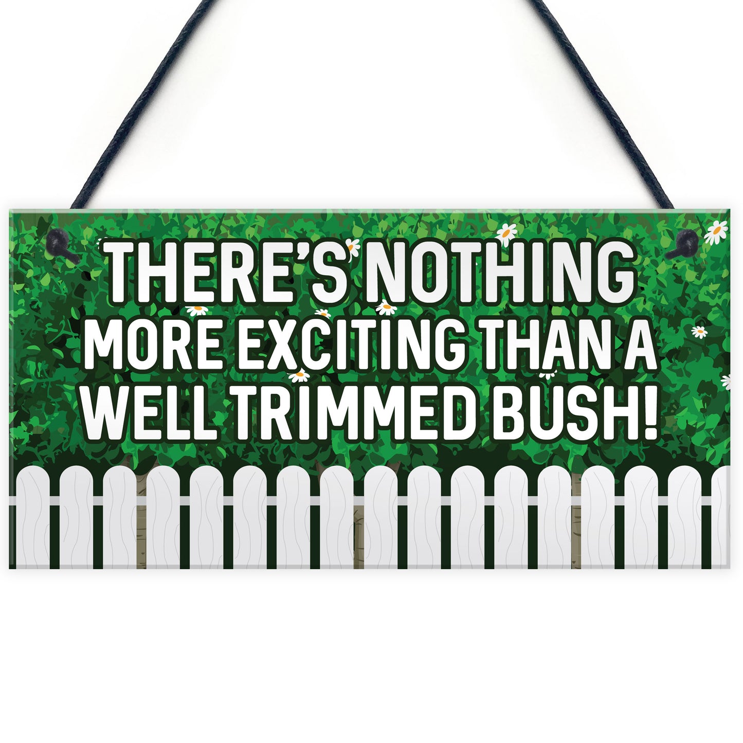 Funny Garden 3 Pack Novelty Hanging Signs Garden Shed Summer