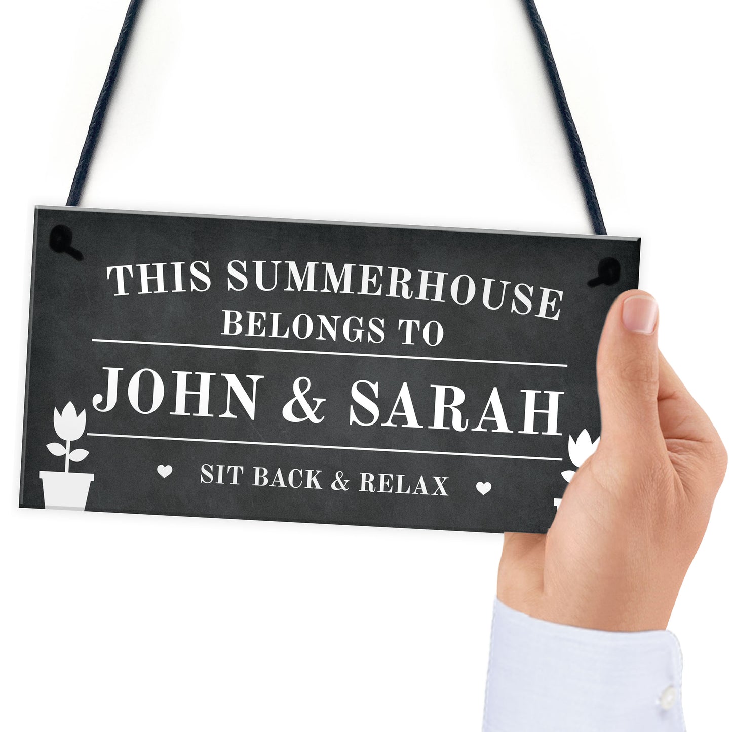 Novelty Summerhouse Sign Personalised Summerhouse Belongs To