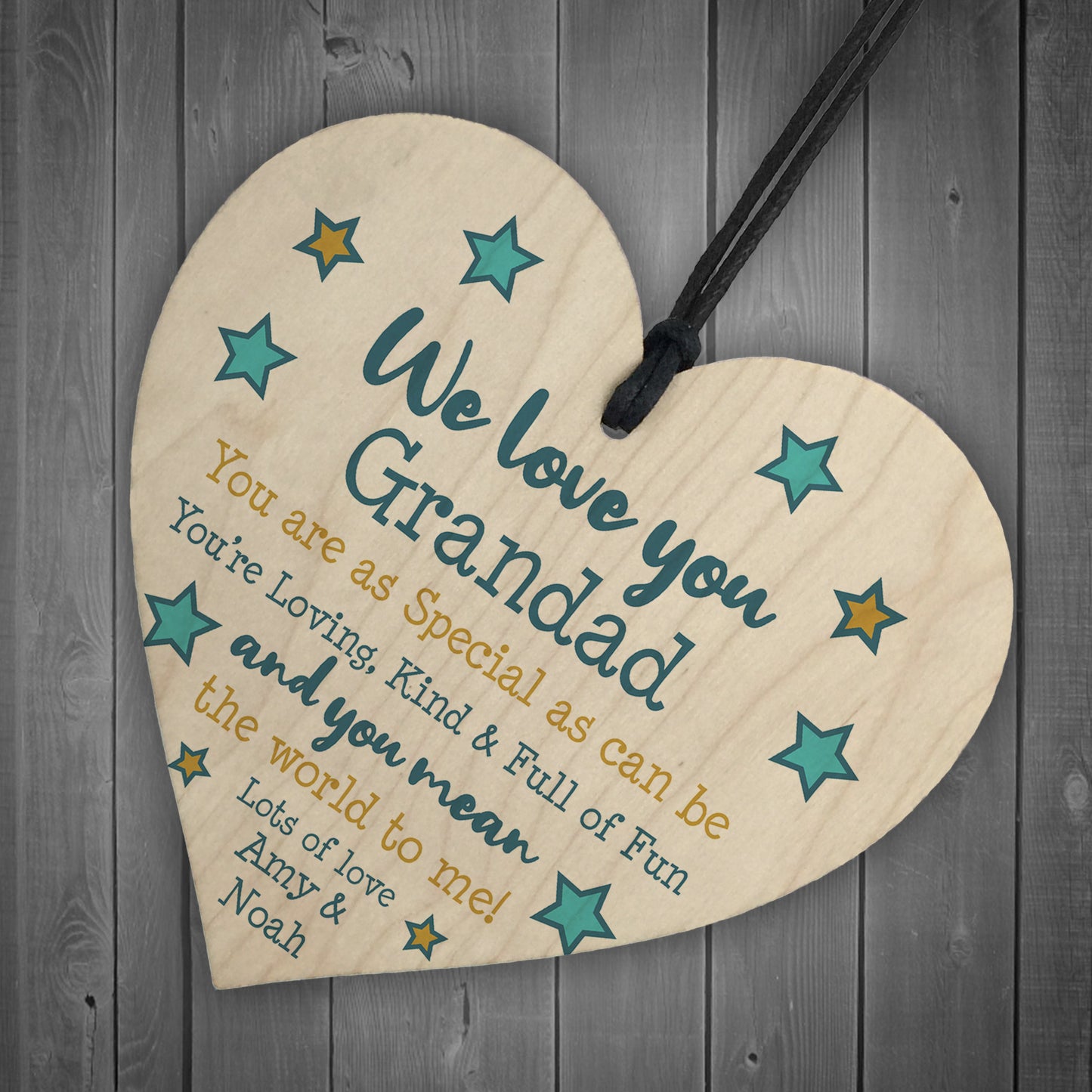 Birthday Gifts For Grandad Personalised Fathers Day Gift For Him