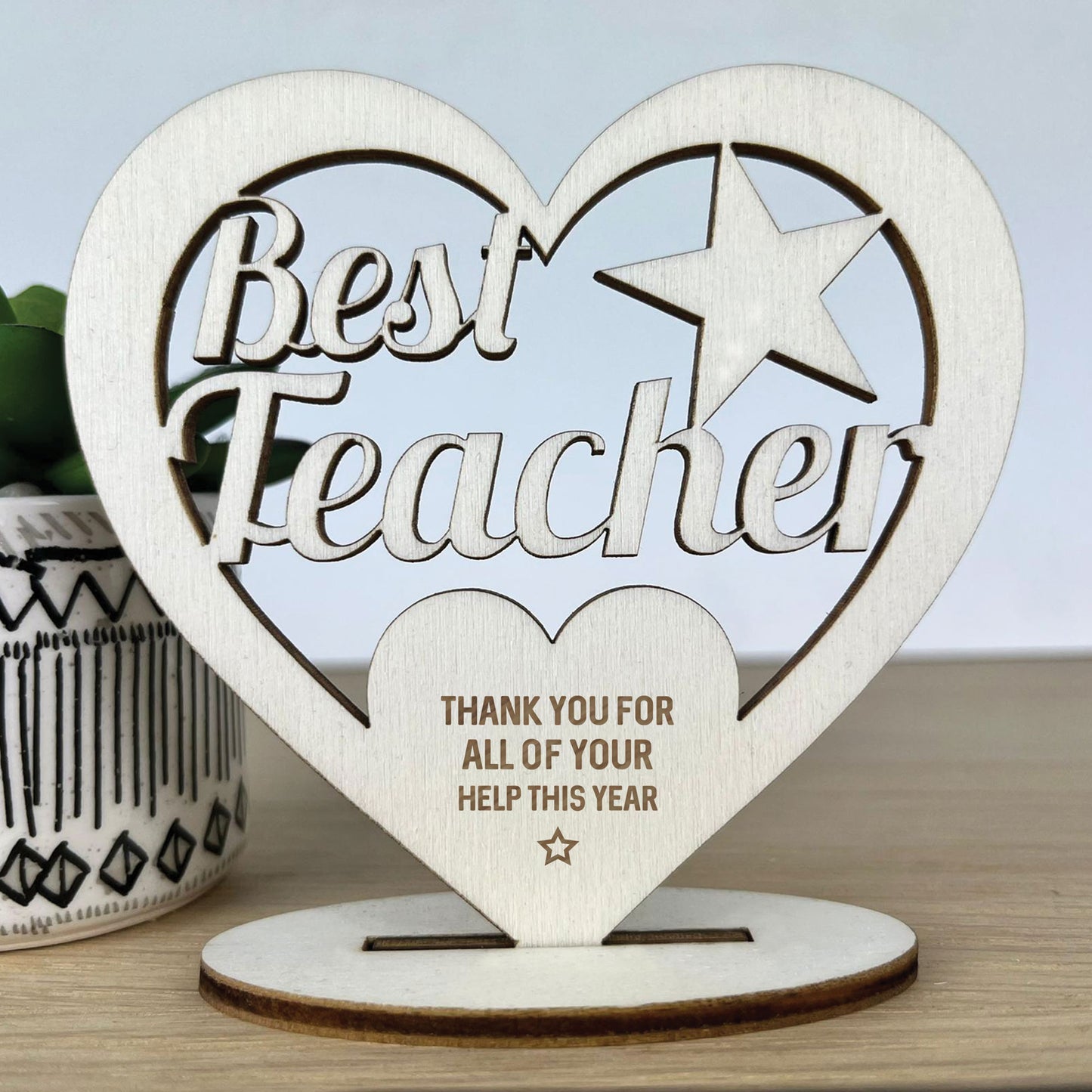 Teacher Thank You Leaving School Nursery End of Term Gifts