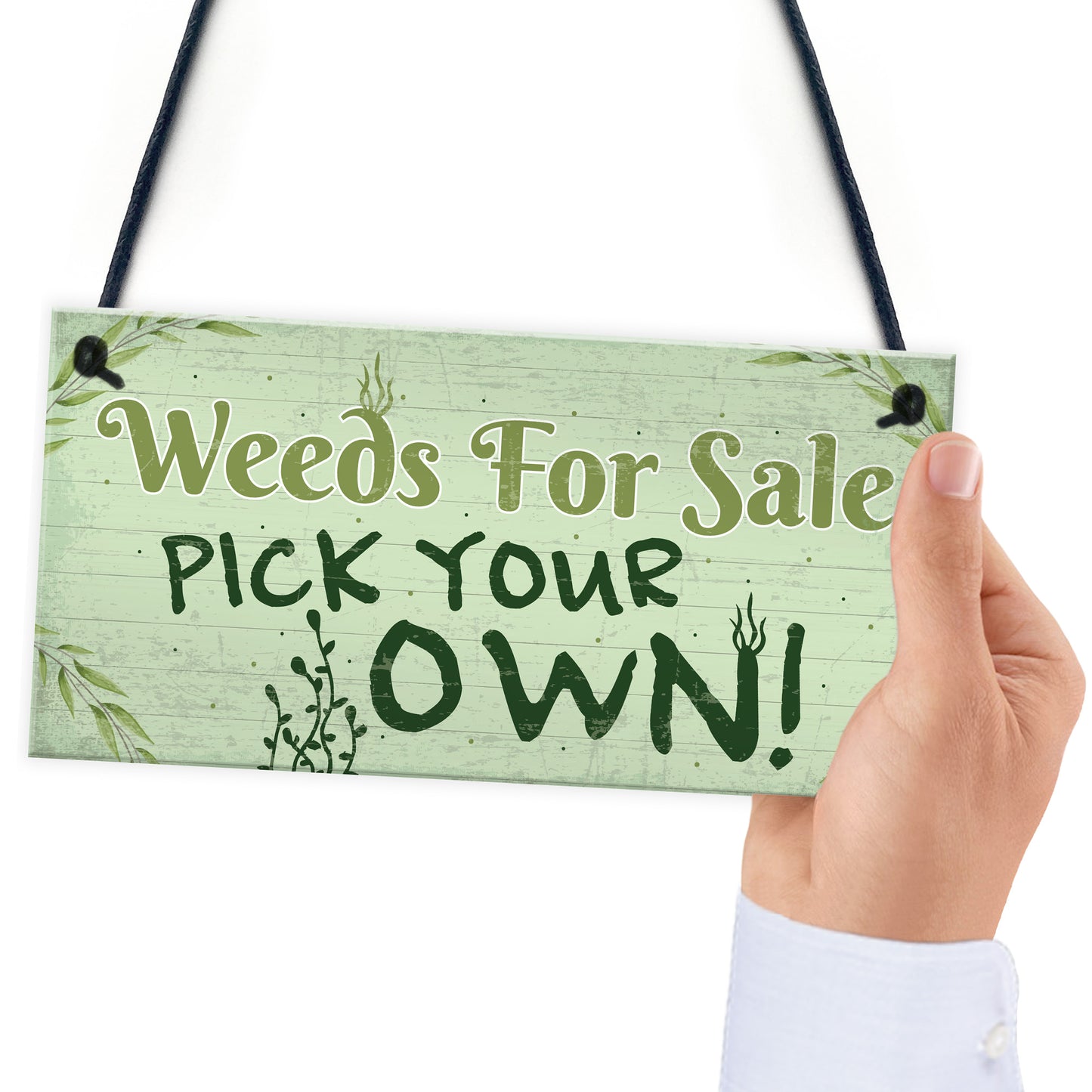 Weeds For Sale Funny Garden Signs And Plaque Shed Den Gifts