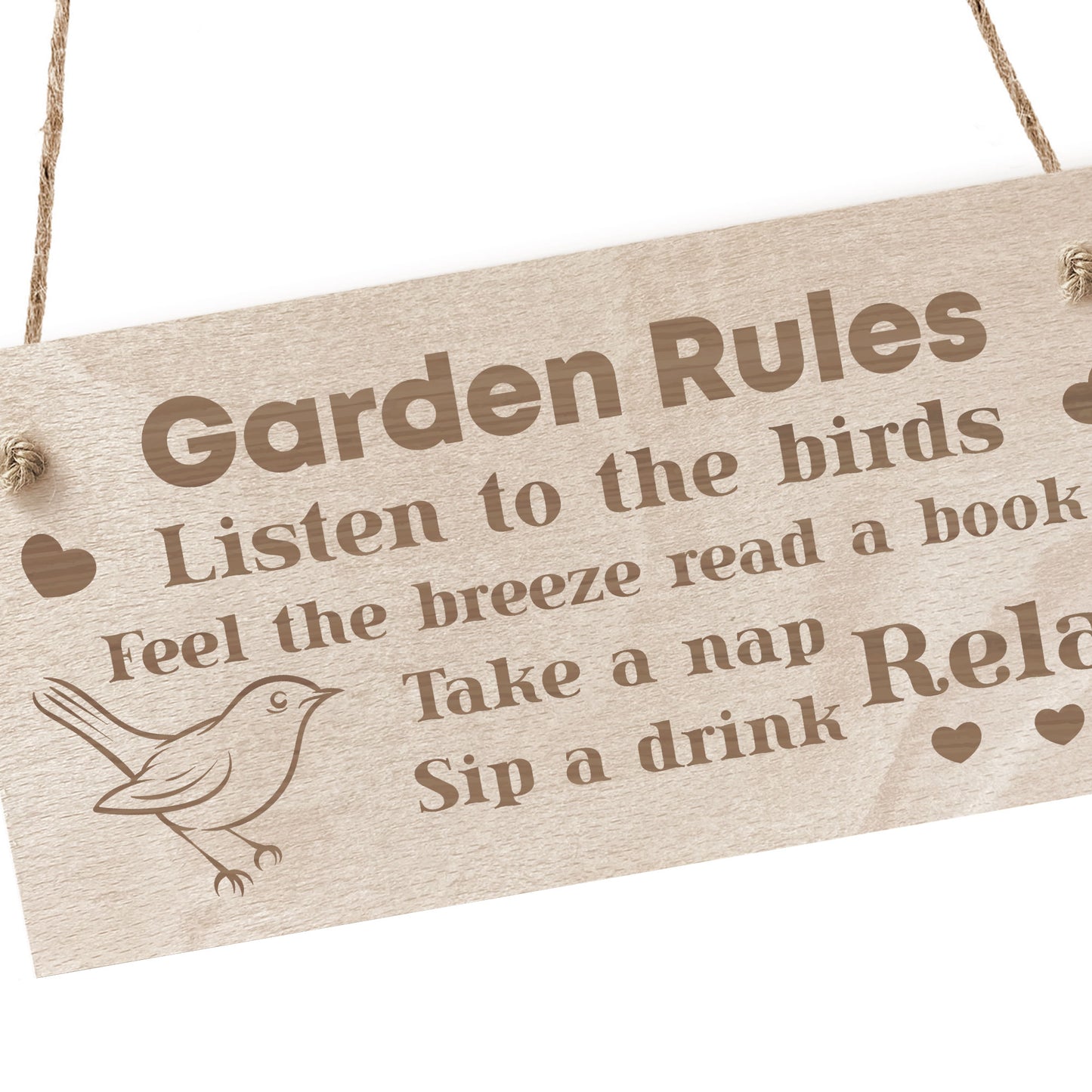 Garden Rules Sign For Outside Garden Signs And Plaques Engraved