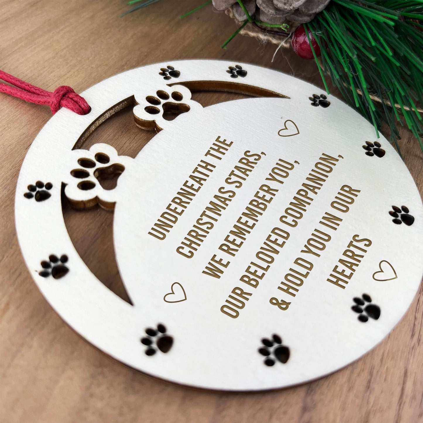 Christmas Tree Decoration Pet Memorial Decoration Dog Cat