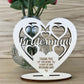 Thank You Gift For Bridesmaid Wood Heart Bridesmaid Gifts