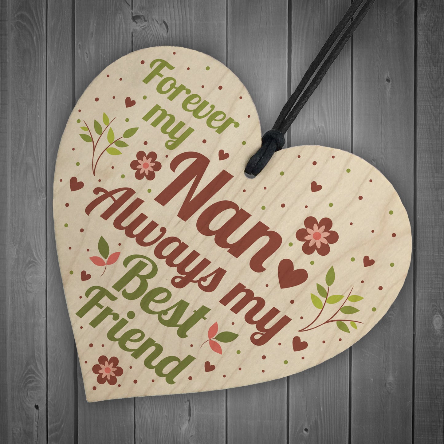 Nan Decorations Nan Plaque Nanny Gift For Birthday Christmas