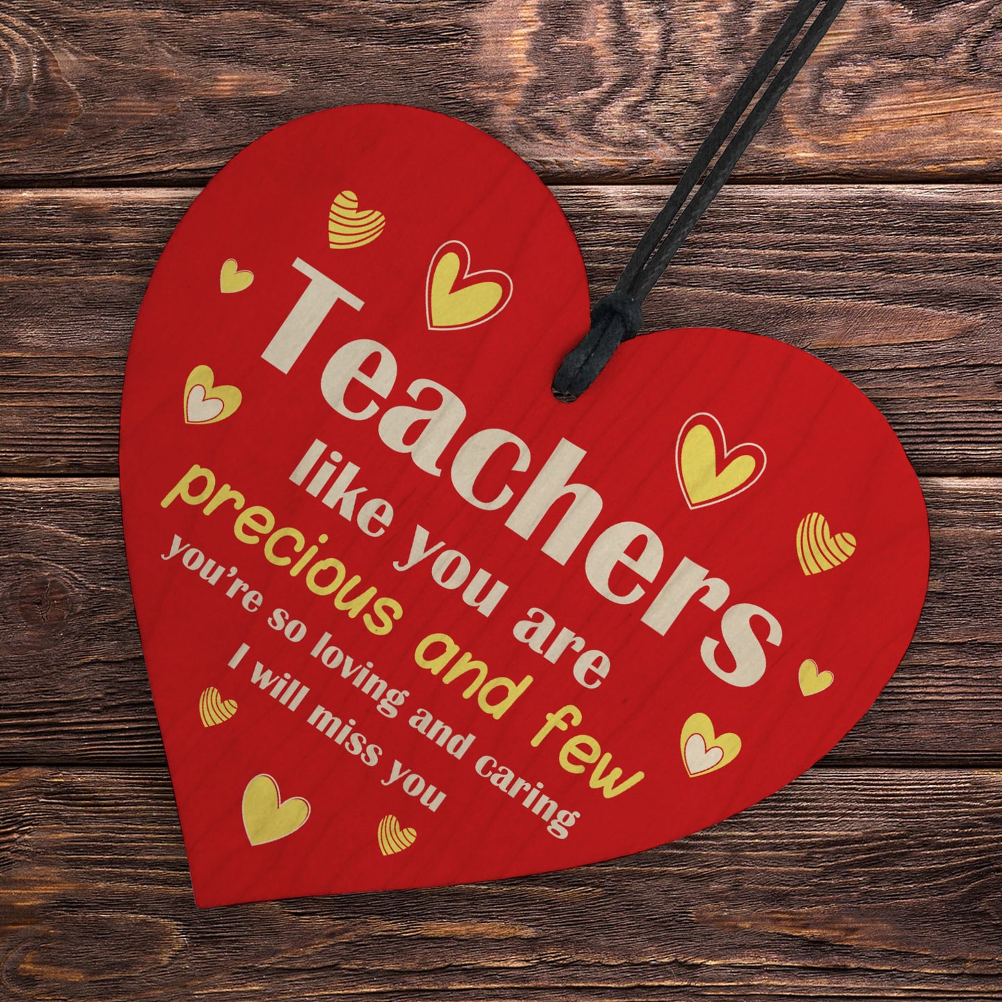 Teacher Gifts Wooden Heart Thank You Teacher Nursery Gifts