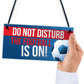 Do Not Disturb Football Pub Bar Man Cave Signs World Cup