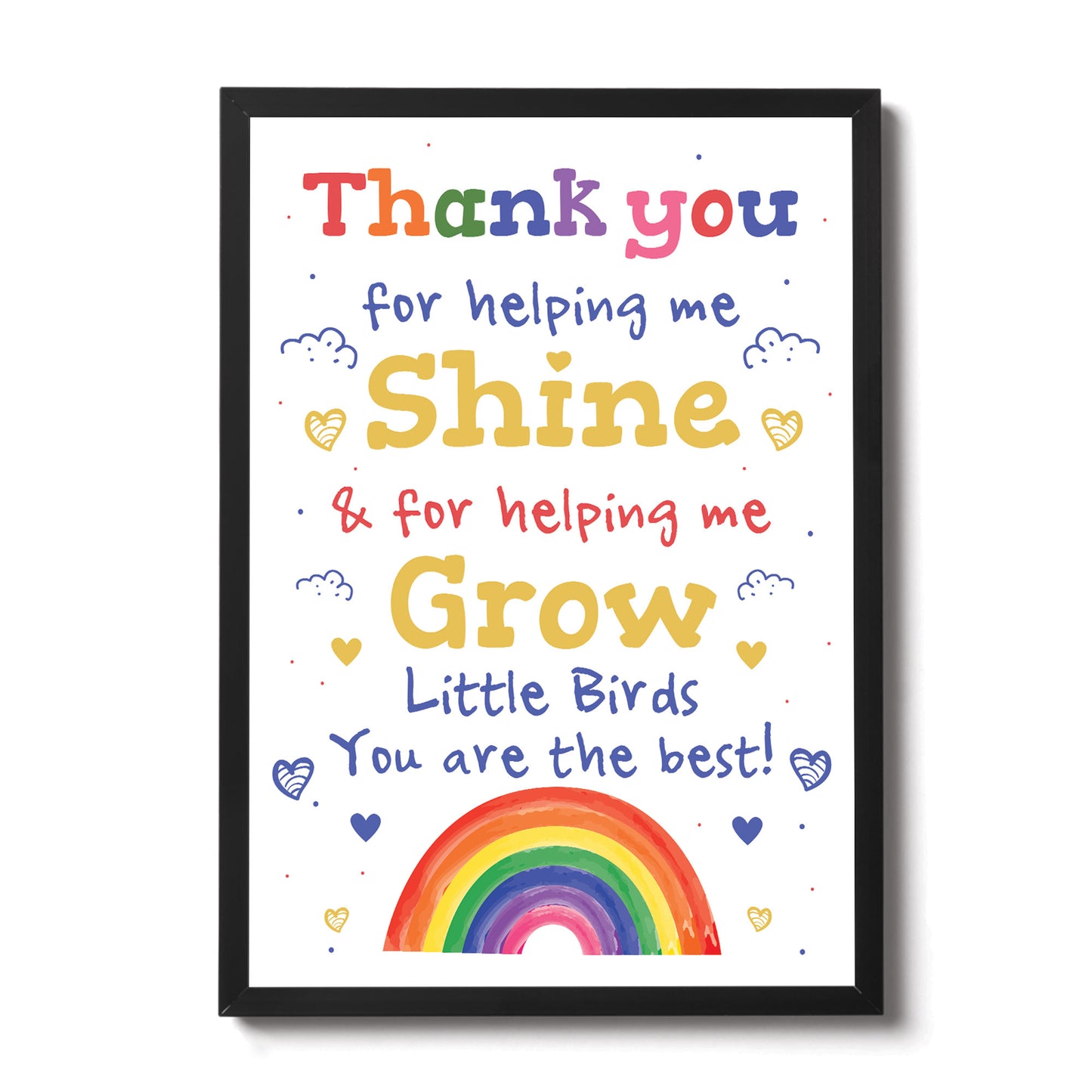 Personalised Teacher Thank You Leaving Gifts Nursery School