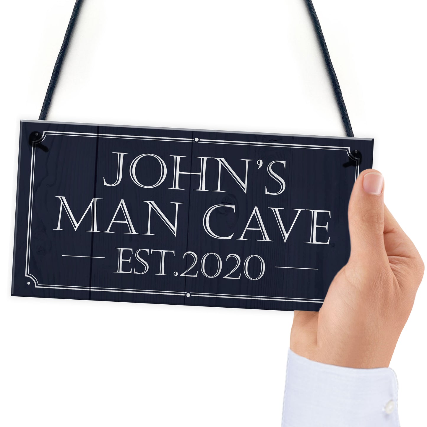 Man Cave Personalised Decor Signs Novelty Gifts For Him Men Boys