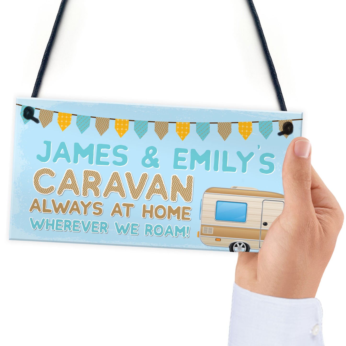 Novelty Caravan Sign Personalised Caravan Gift Funny Gift