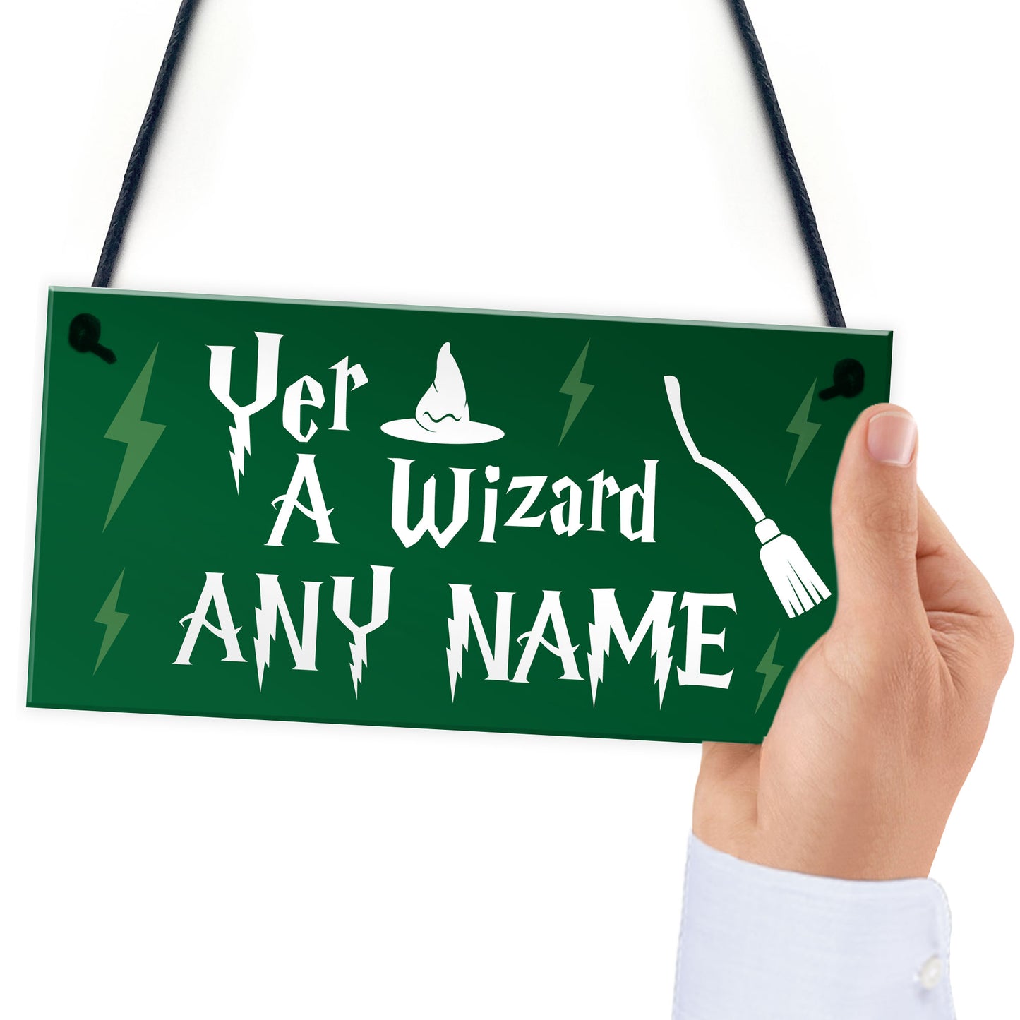 Personalised Wizard Bedroom Sign Magic Theme Gifts For Him Her