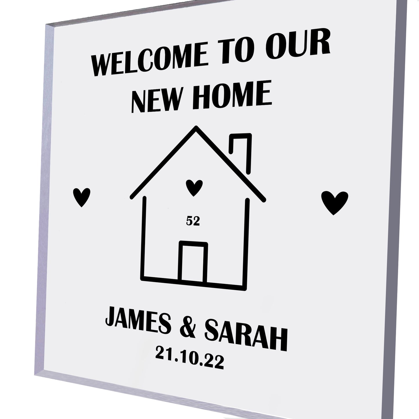 PERSONALISED New Home House Warming Gift Handmade Home Decor