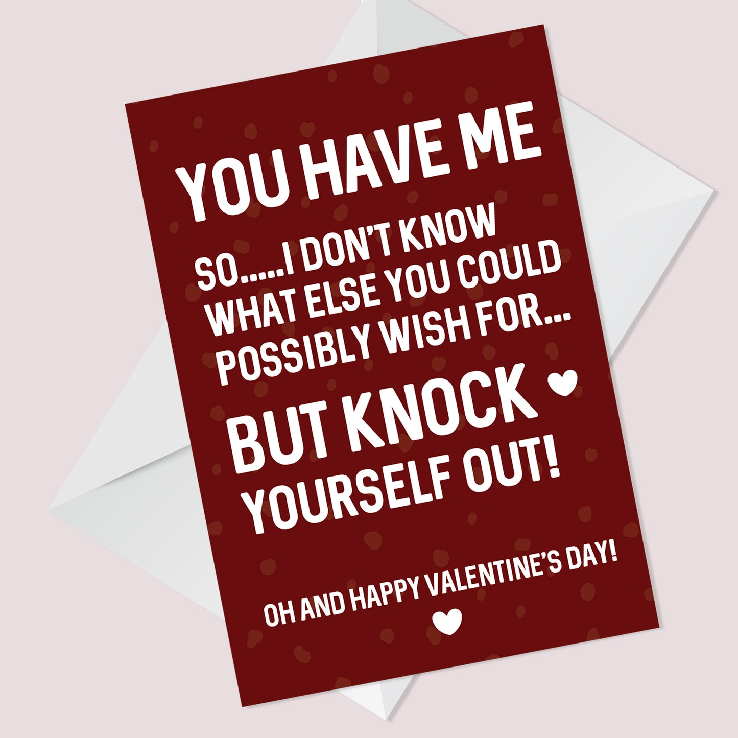 Hilarious Valentines Day Card For Boyfriend Girlfriend Husband