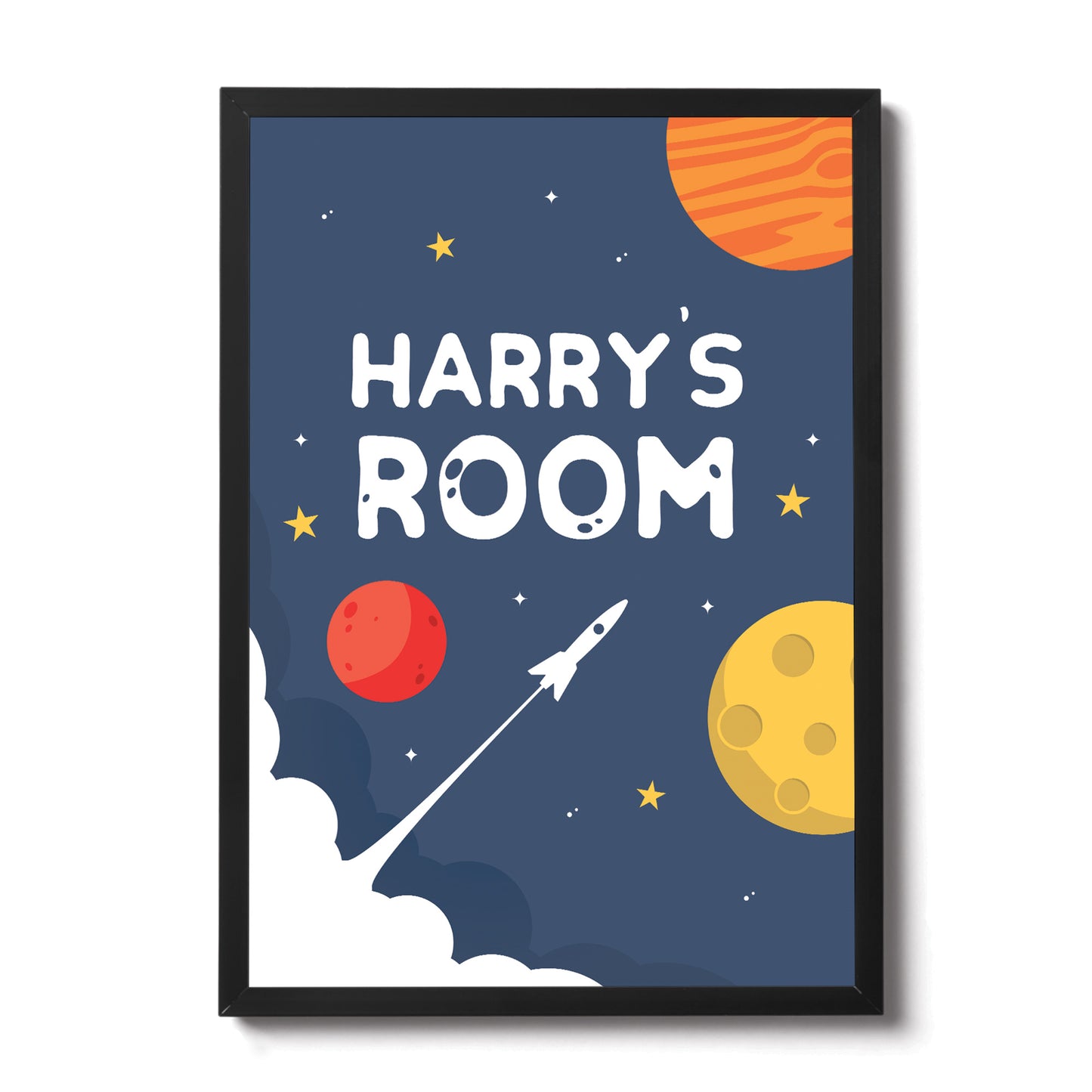 PERSONALISED Bedroom Sign Boys Bedroom Decoration Nursery Gift