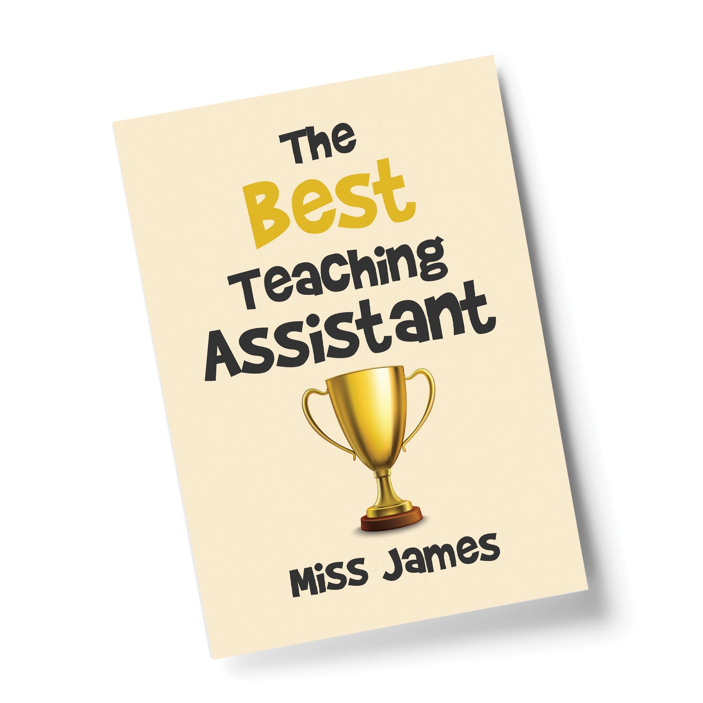 Best Teaching Assistant Print Personalised Gift For Assistant