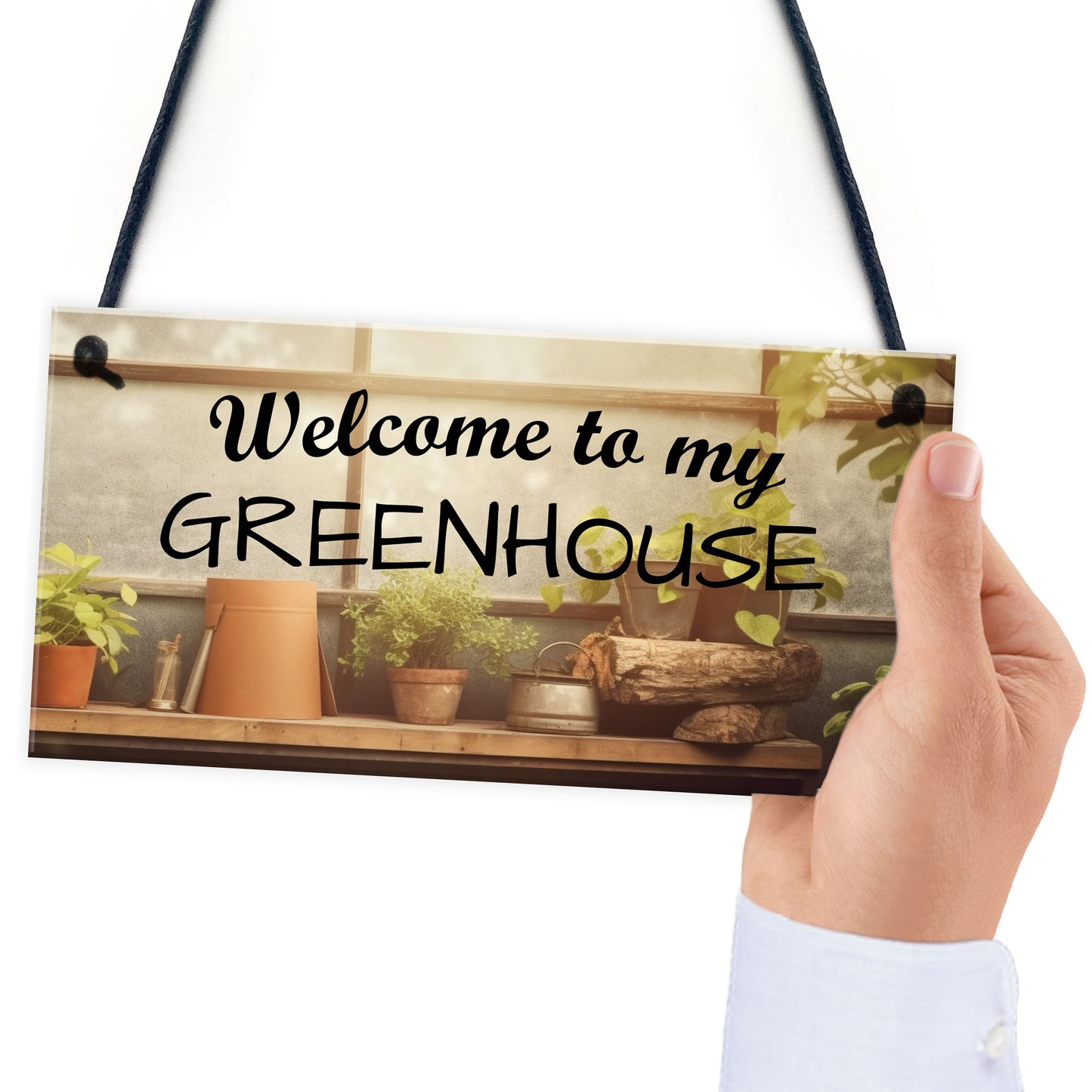 Novelty Greenhouse Sign Garden Sign Summerhouse Shed Sign