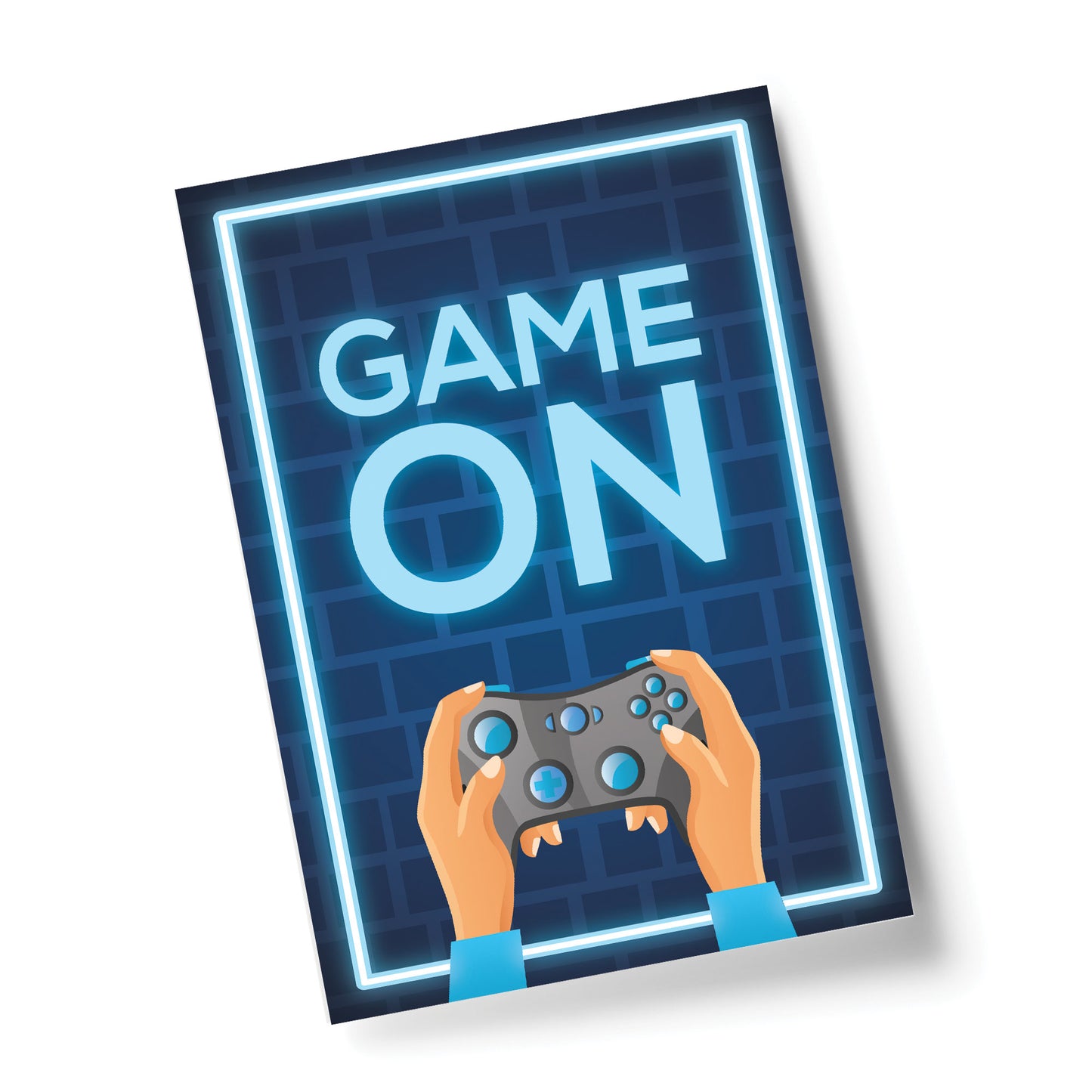 Novelty Gaming Poster For Boys Bedroom Man Cave Sign Gift