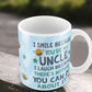 Funny Uncle Mug Birthday Christmas Gift From Niece Nephew