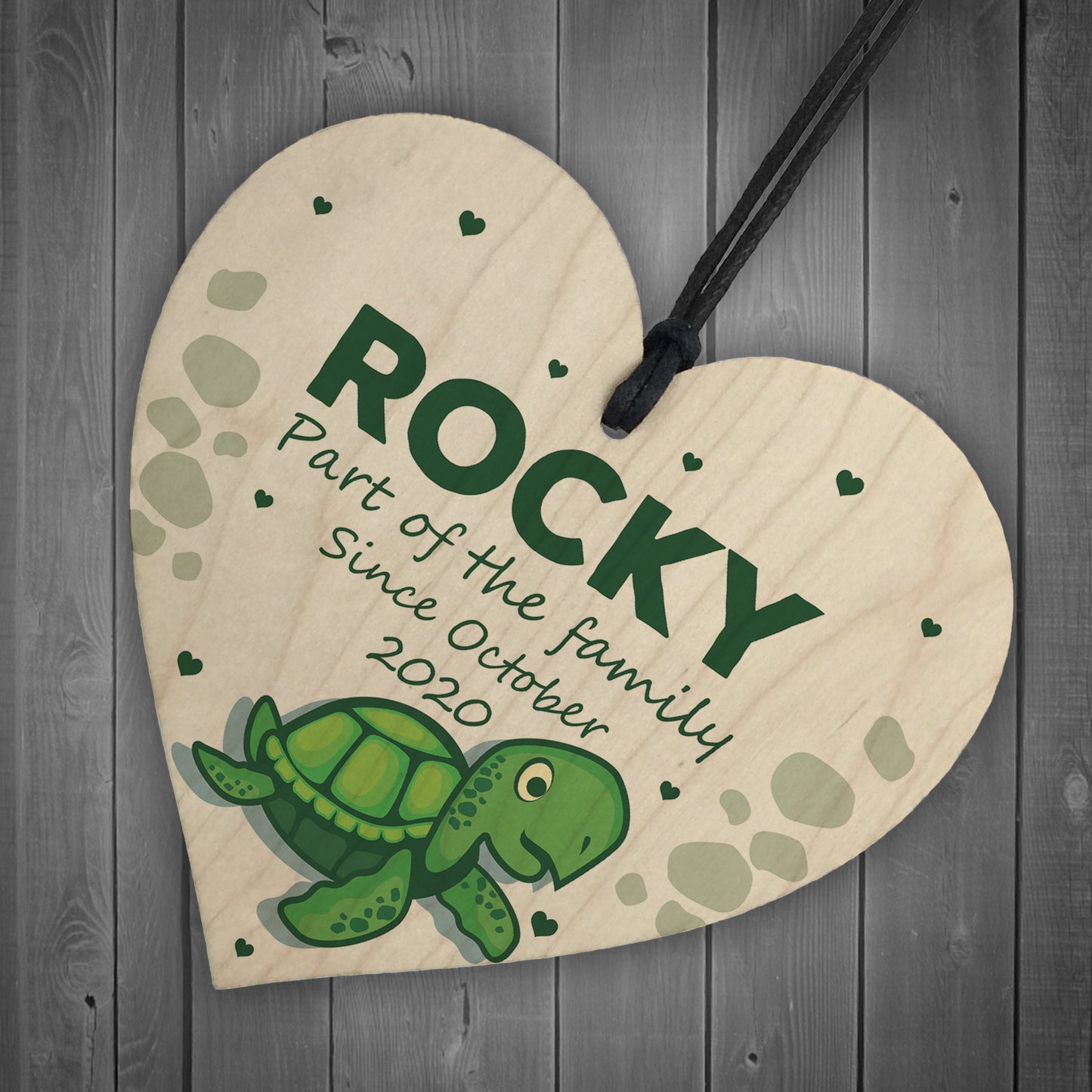 Personalised Turtle House Pet Gift For Turtle Tortoise Tank Sign