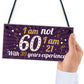 Funny 50th Birthday Gift Hanging Plaque Novelty Friendship Gift