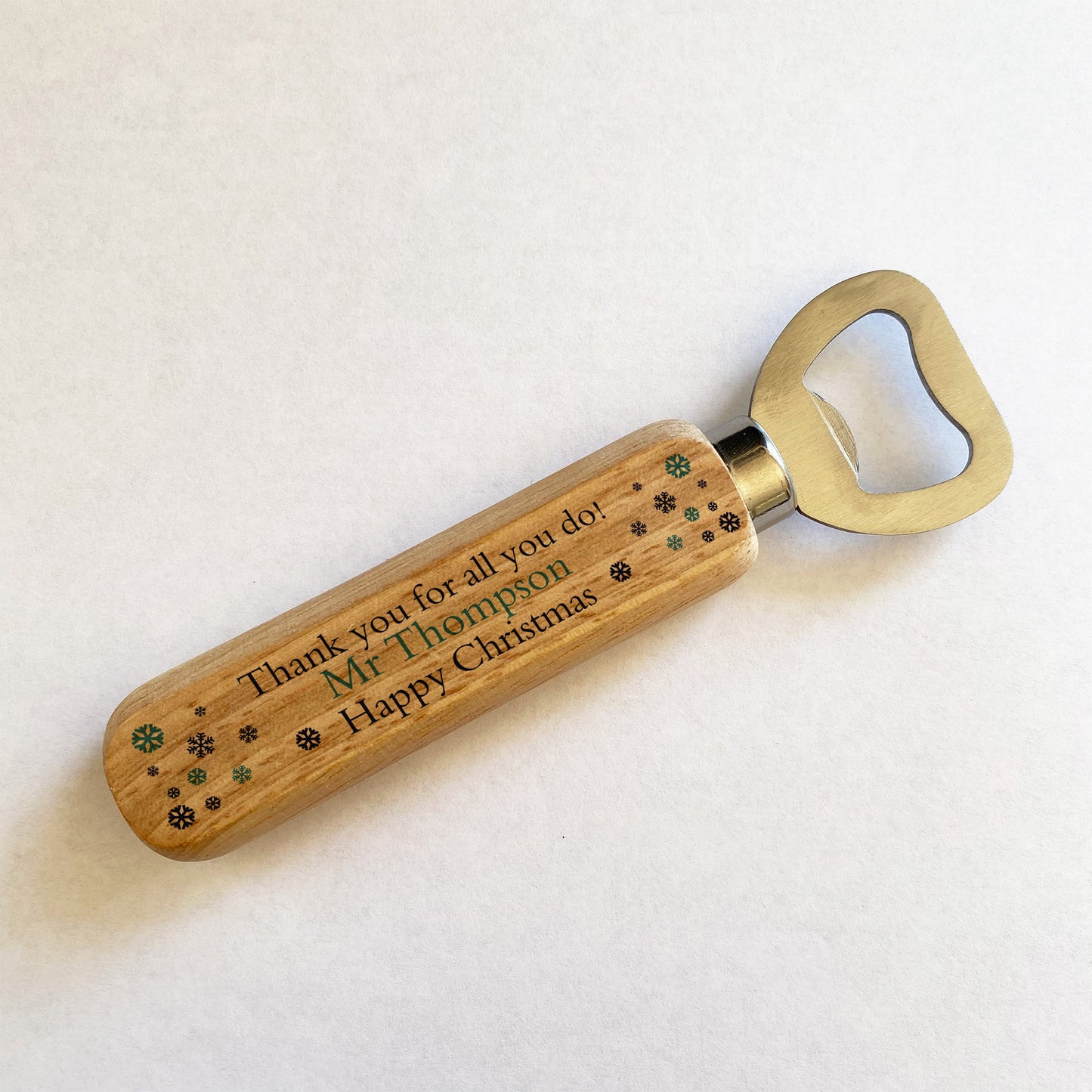 Thank You Gift For Teacher Assistant PERSONALISED Bottle Opener