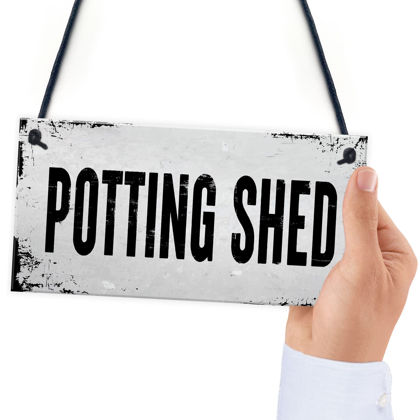 Novelty Potting Shed Sign For Garden Shed Greenhouse Home Decor