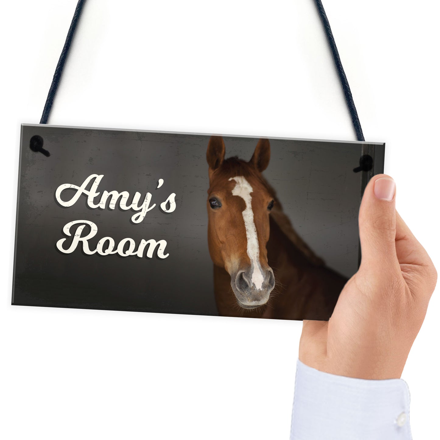 Personalised Horse Signs For Girls Bedroom Horse Lover Gift