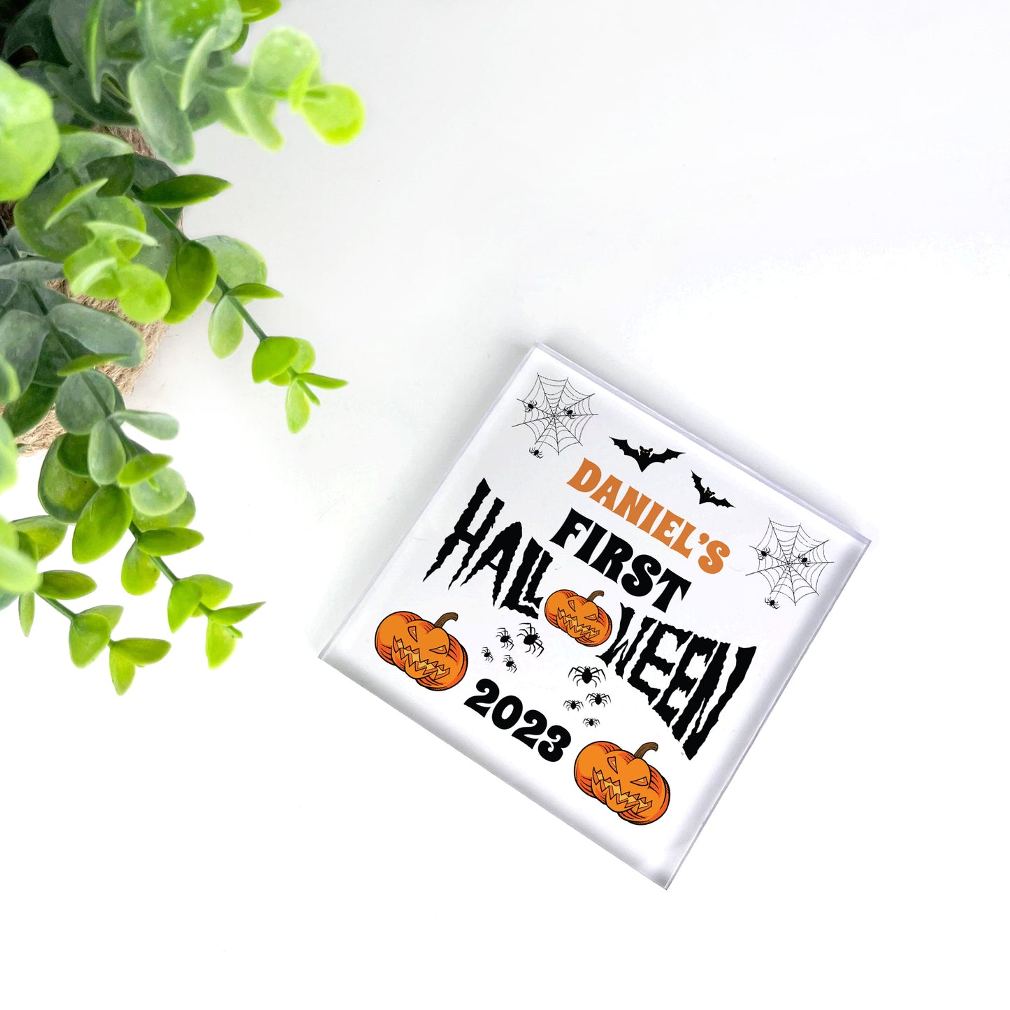 Personalised My First Halloween Ornament Halloween Decoration