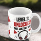 21st Birthday Mug Gamer Level Unlocked Gift For Him Her Men