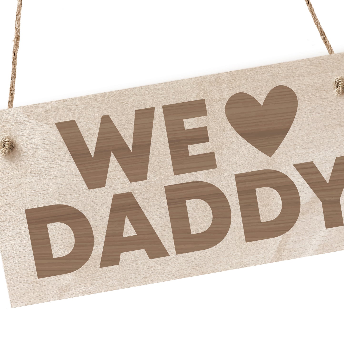 Fathers Day Gift For Daddy Wooden Plaque Daddy Birthday Gift