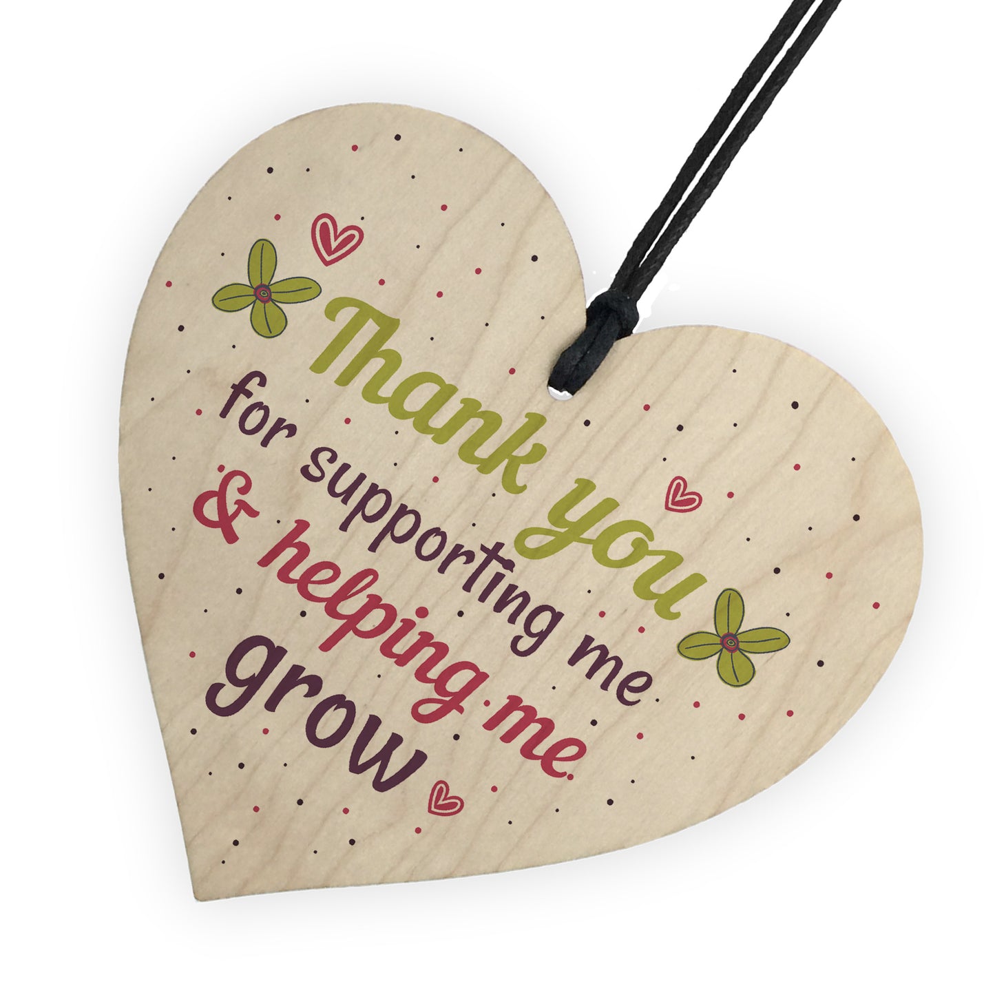 Thank You Teacher Leaving Gift Nursery Wooden Heart Plaque Sign