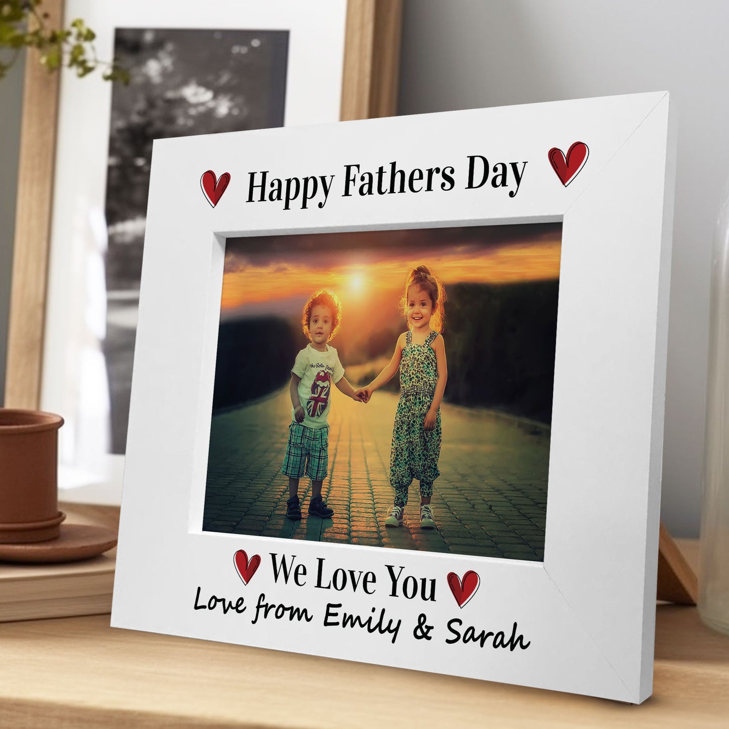 Personalised Fathers Day Gift Photo Frame Dad Gift From Daughter