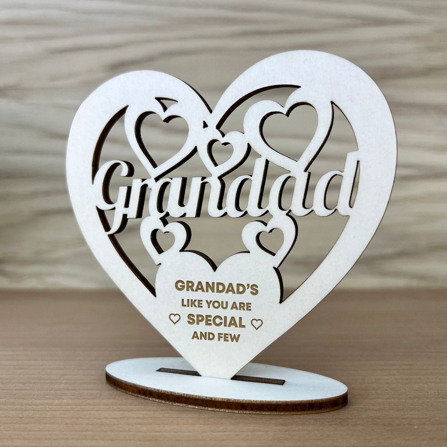 Special Grandad Gift For Birthday Fathers Day Standing Plaque