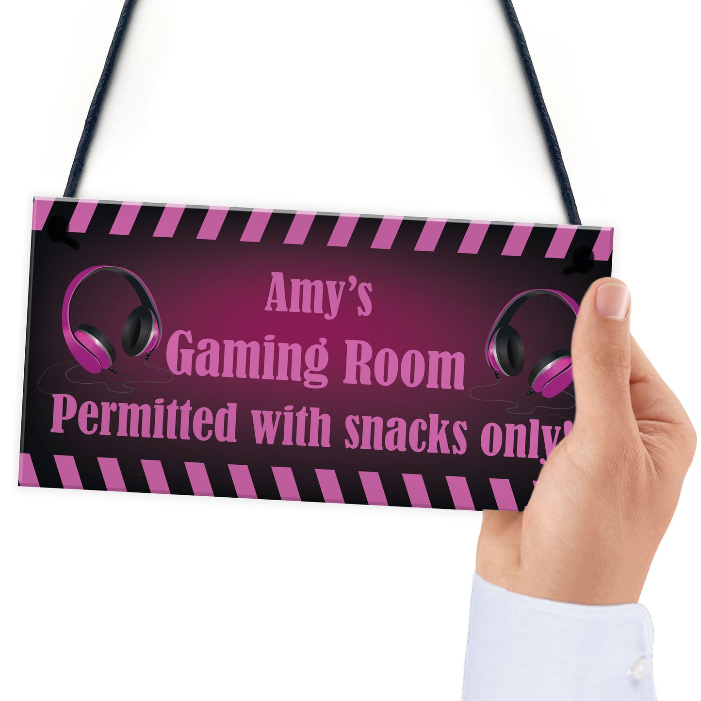 Girls Gaming Room Sign PERSONALISED Gamer Gift For Girl