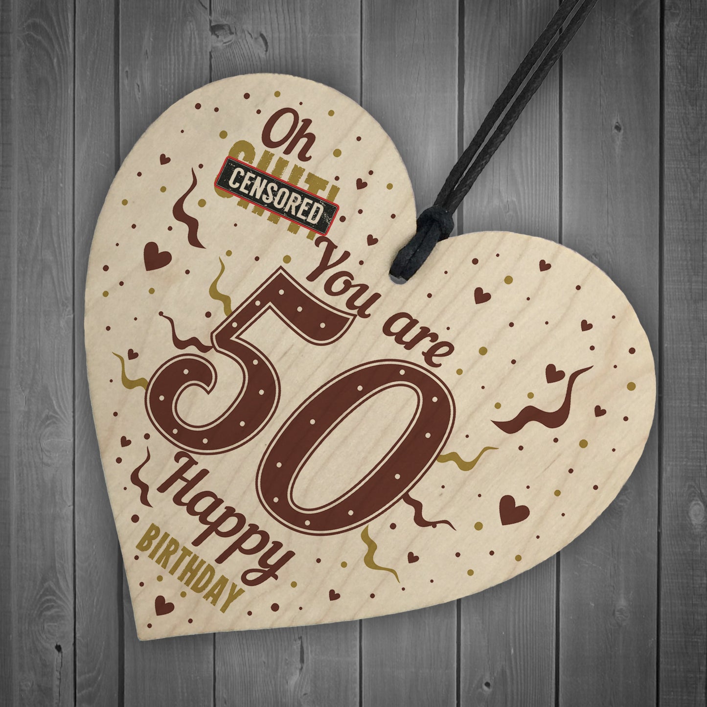 50th Birthday Gifts For Women 50th Birthday Gifts For Men Heart