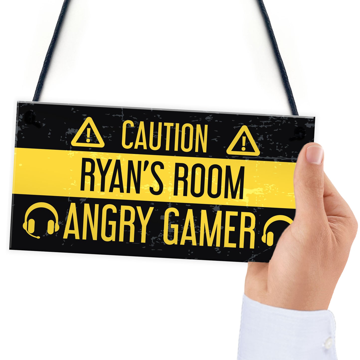 Personalised Gaming Room Sign For Bedroom Man Cave Gift